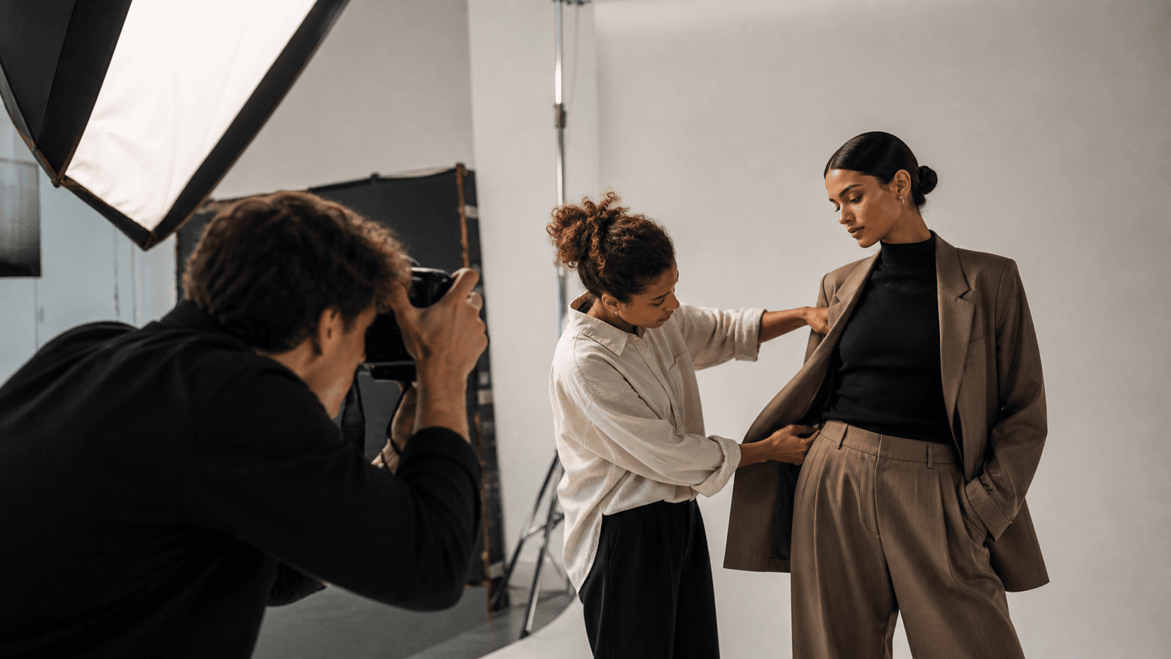 Couverture VJOURNAL pour « Styling pour une prise de vue: comment les regards sont prêts à lire sur la caméra »