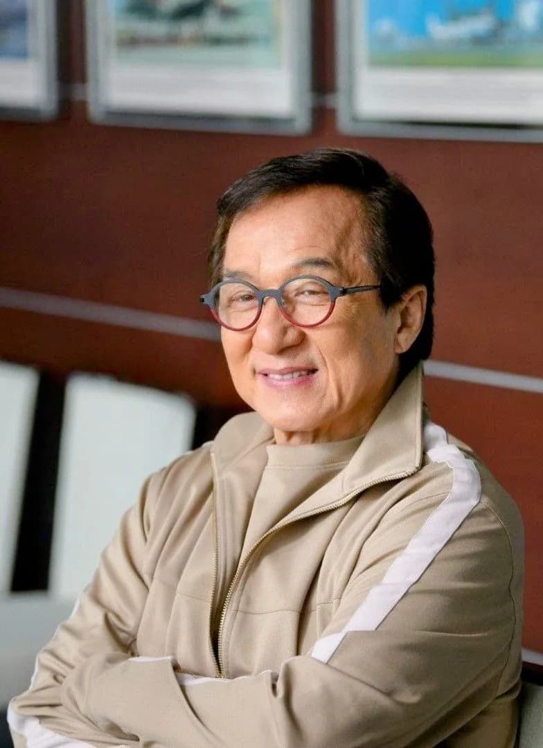 Portrait de l'acteur et cascadeur Jackie Chan