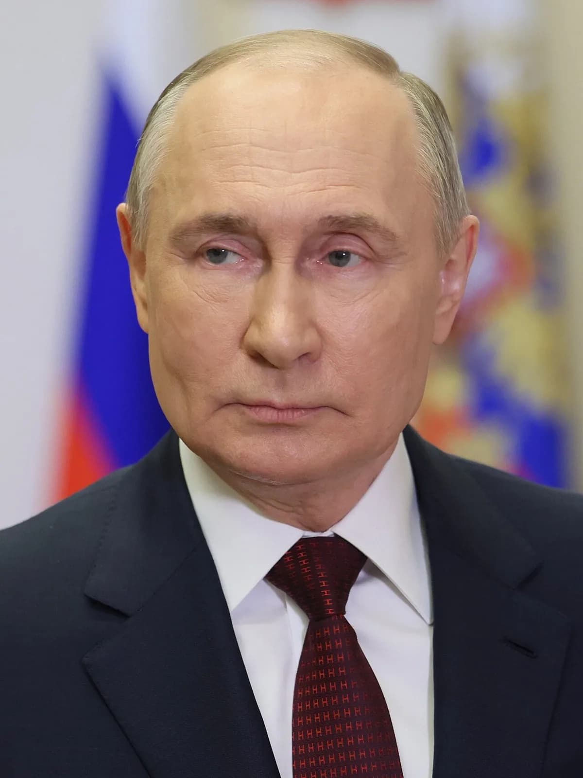 Portrait de Vladimir Putin en 2024