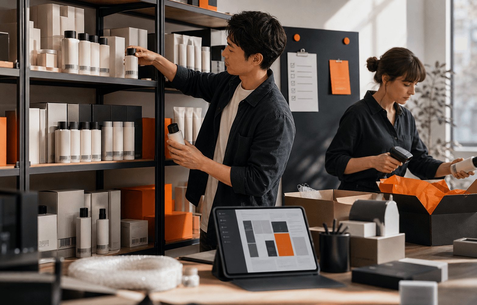 Scène éditoriale de service pour Lancement sur marketplace