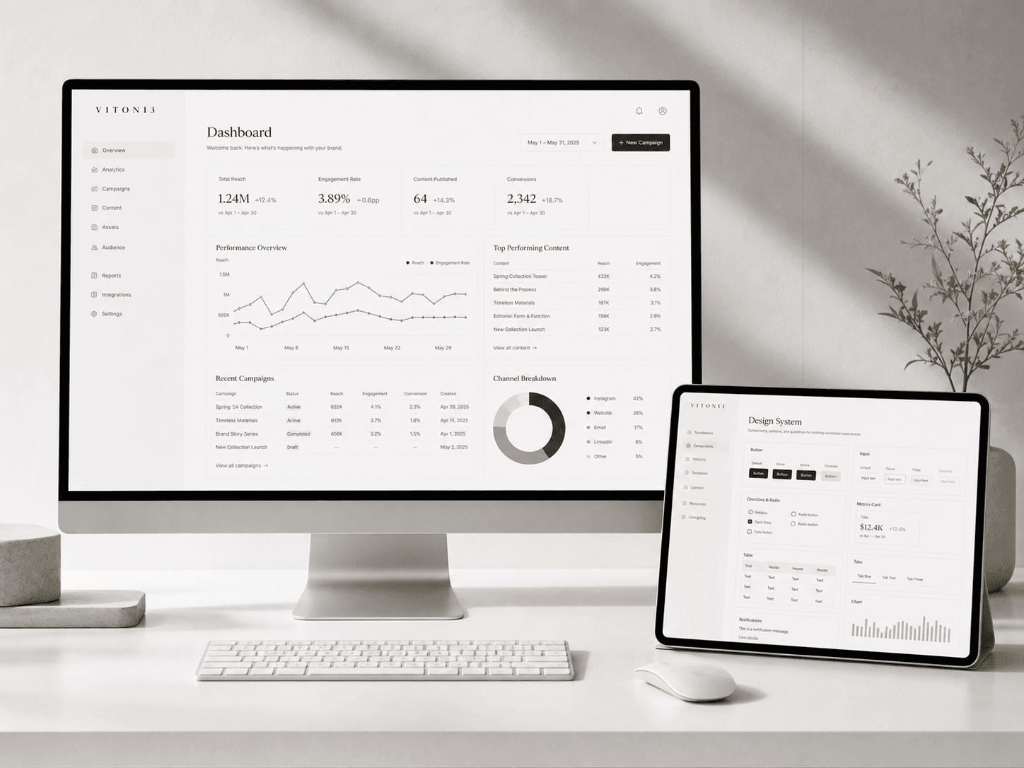 Scène éditoriale de service pour Configuration de boutique marketplace