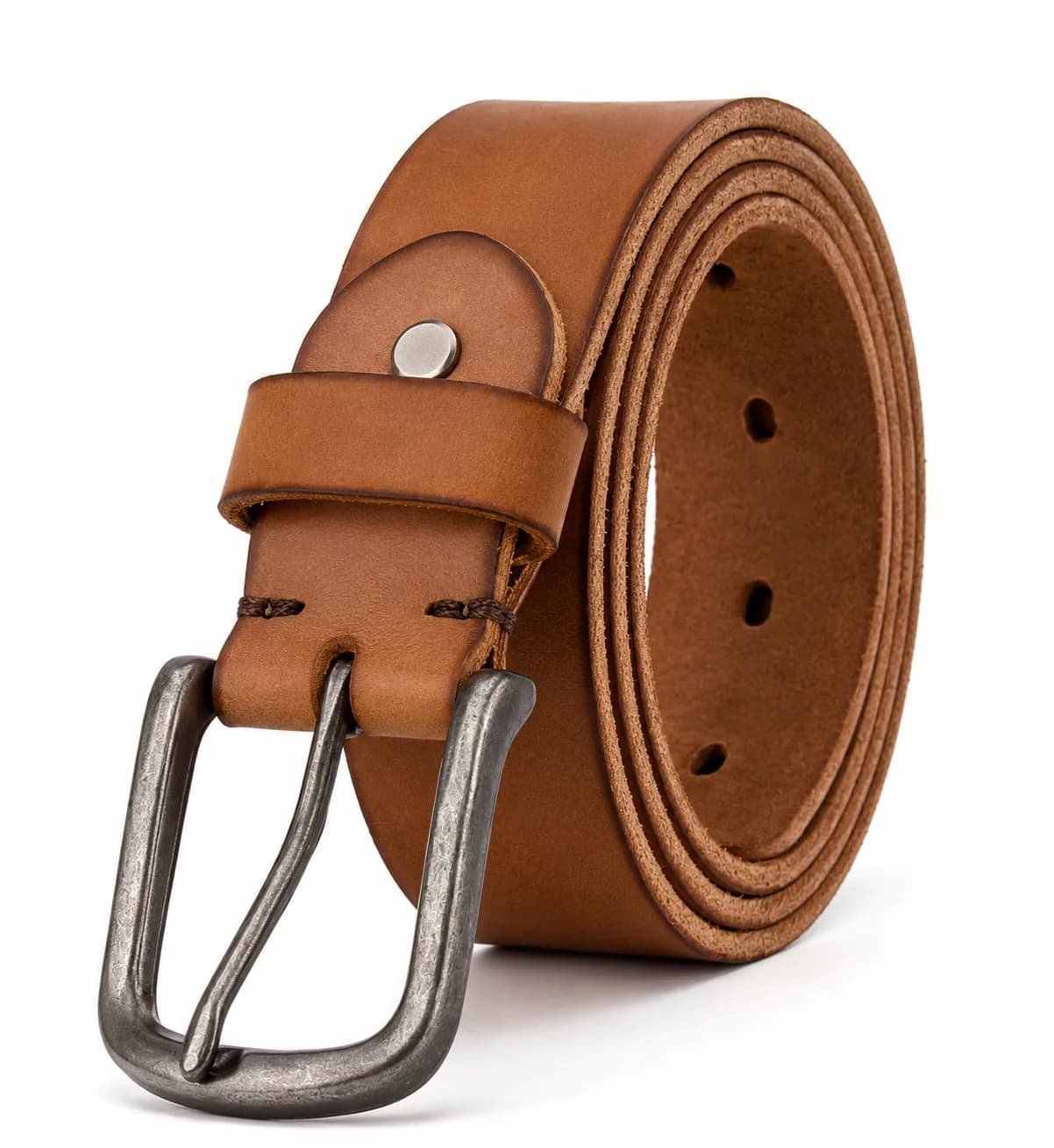 Cognac Buckle Belt — image 3