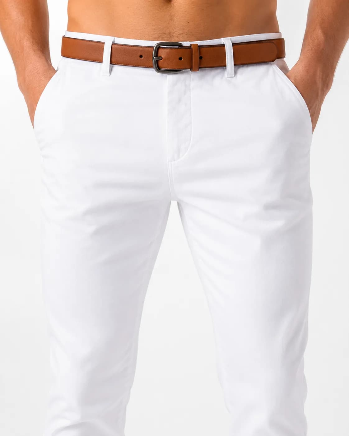 Cognac Buckle Belt — image 2