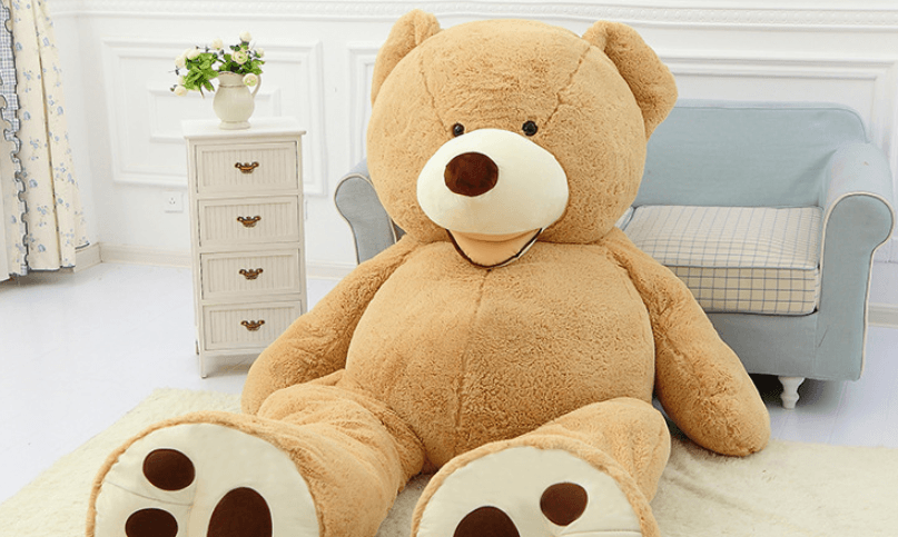 Oso de peluche gigante, 160 cm