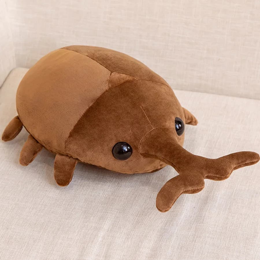 Escarabajo de peluche coleccionable