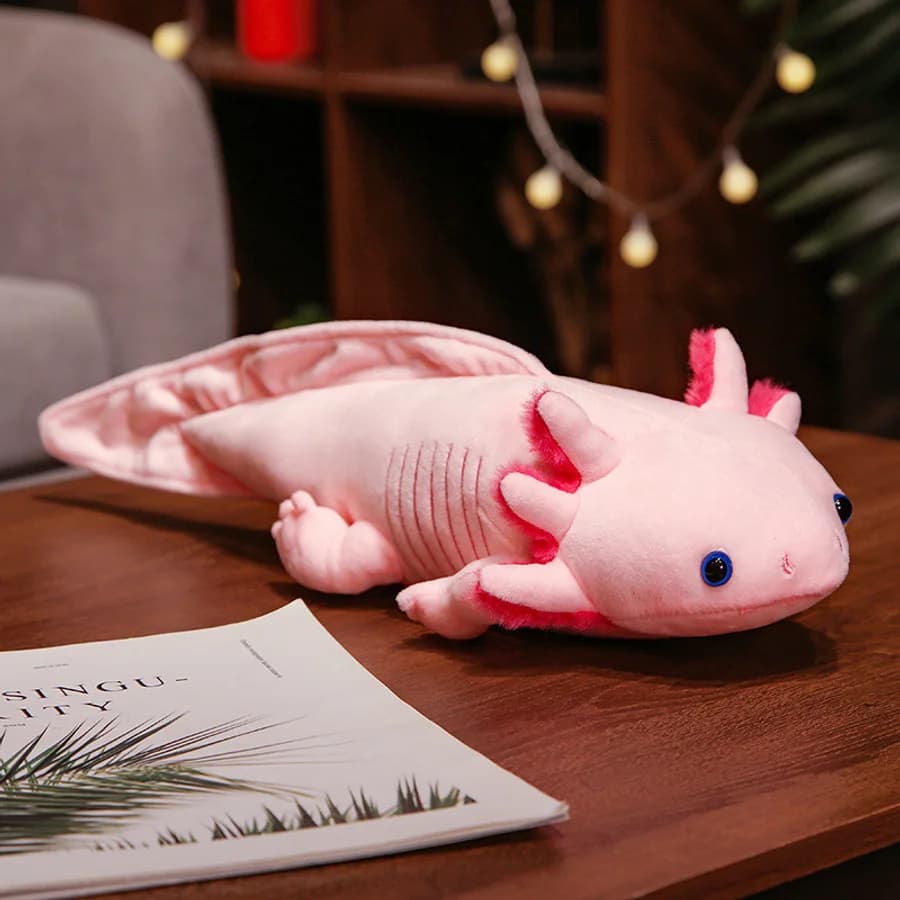 Ajolote moteado de peluche