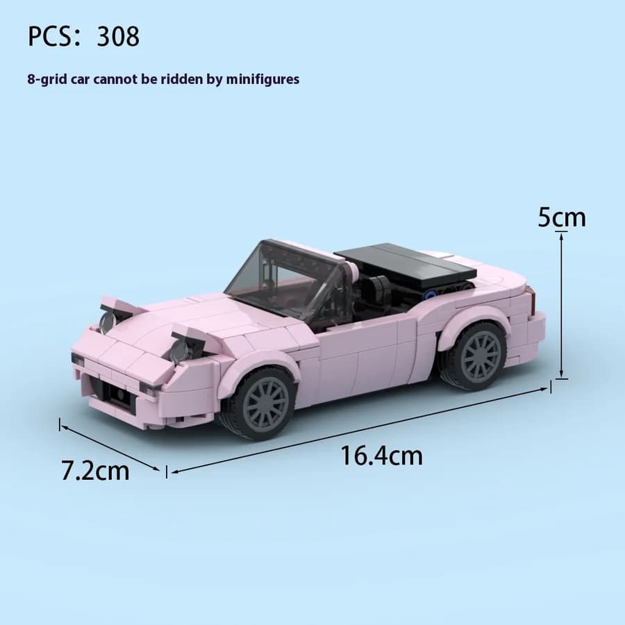 Kit científico de construcción de coche