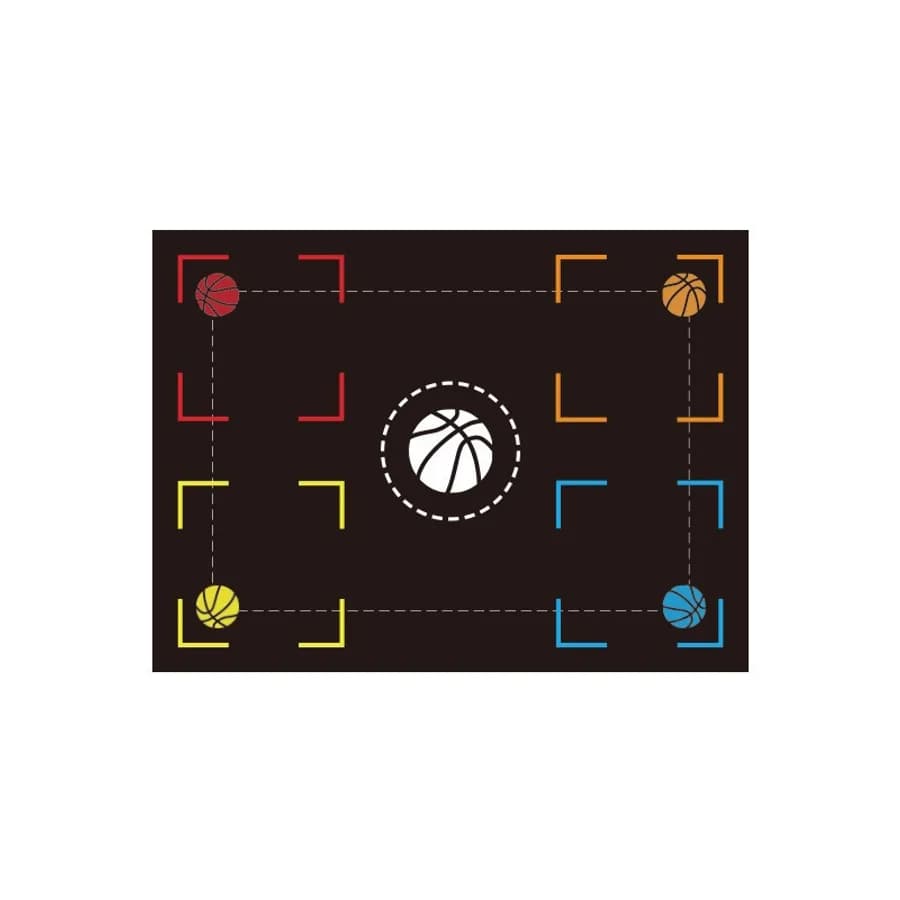Alfombra de entrenamiento de baloncesto