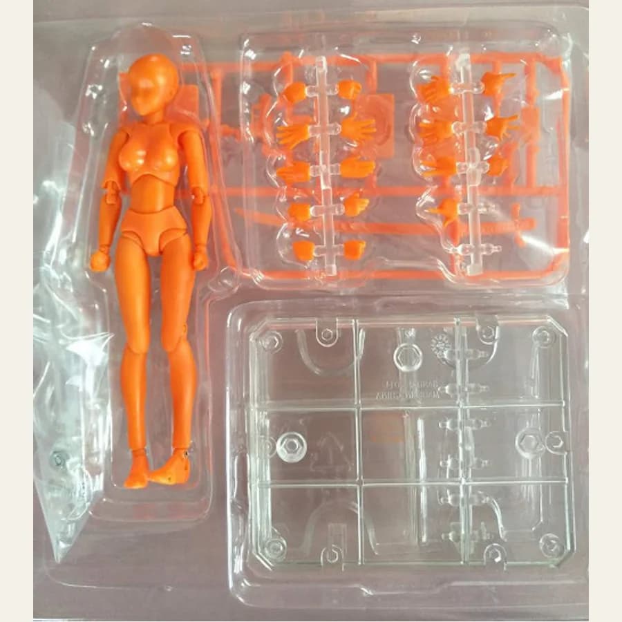 Maniquí articulado para artistas