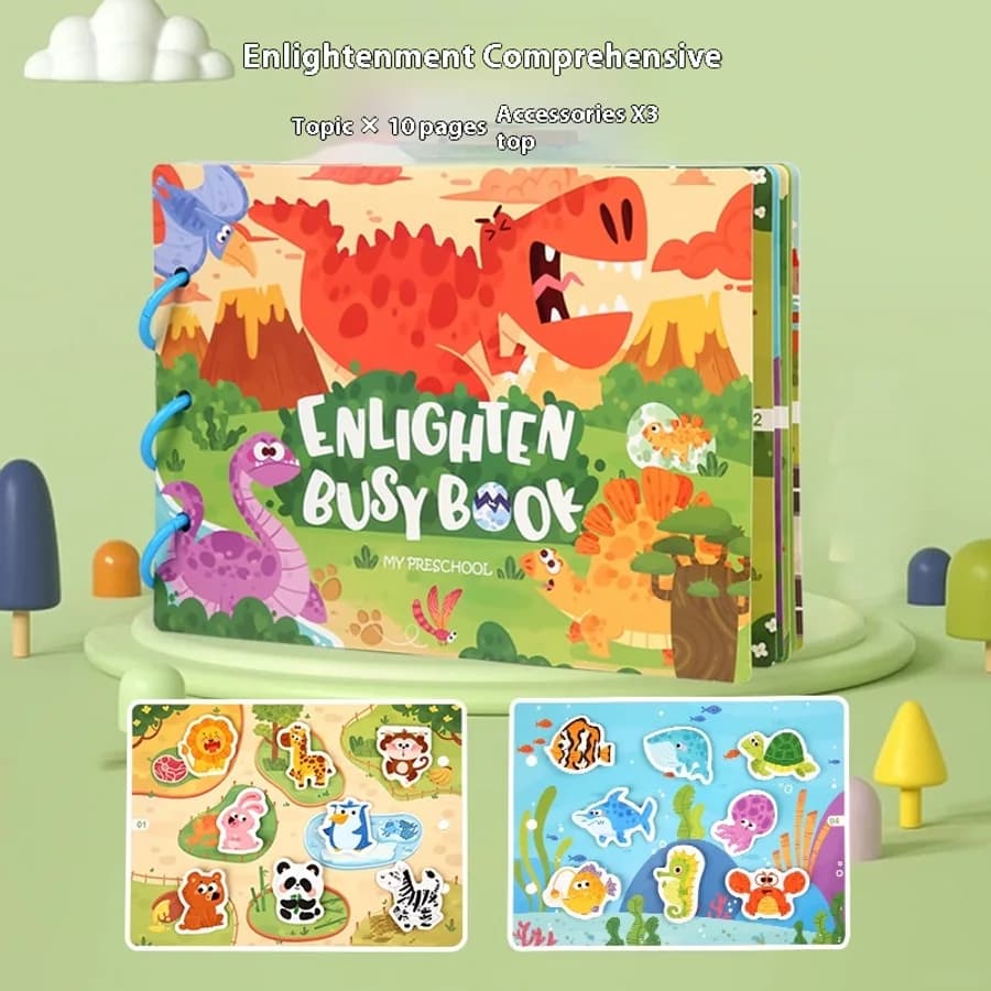 Libro de actividades reutilizable