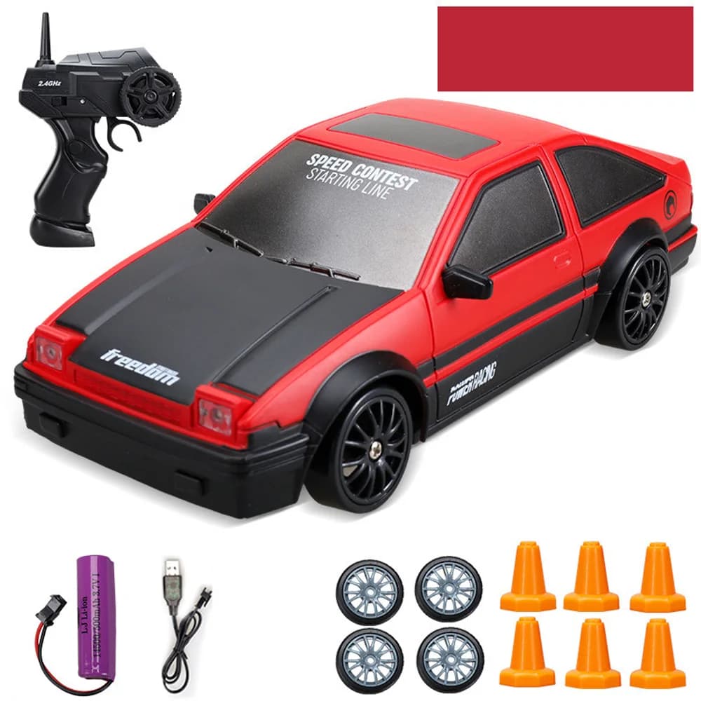 Coche de derrape con tracción total