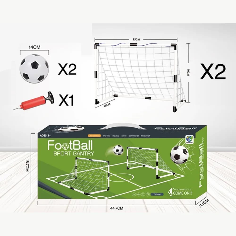 Portería de fútbol portátil