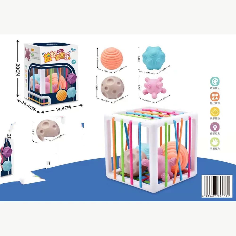 Cubo blando de colores