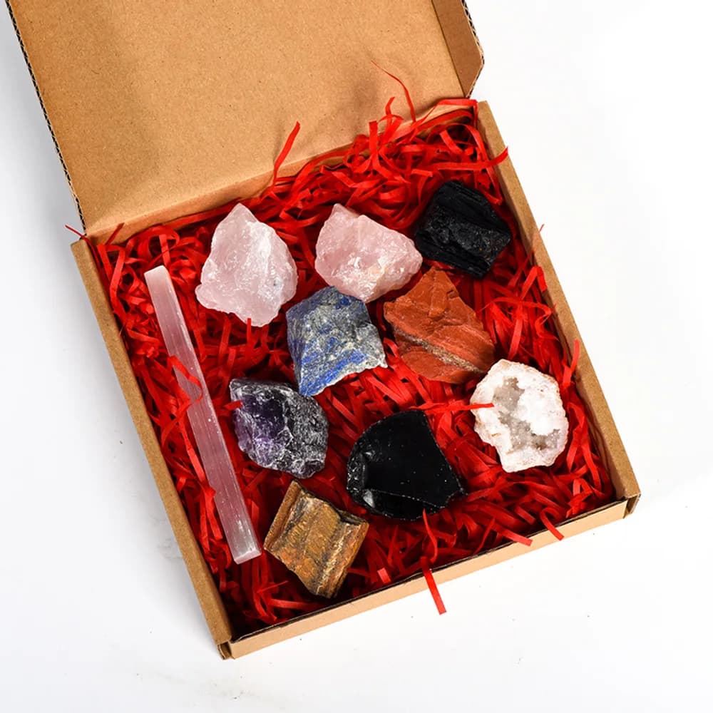 Set de descubrimiento de nueve minerales