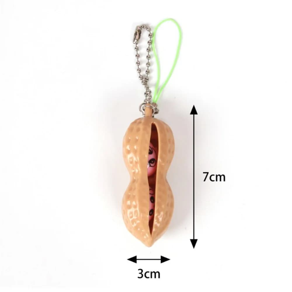 Juguete sensorial de bolsillo cacahuete