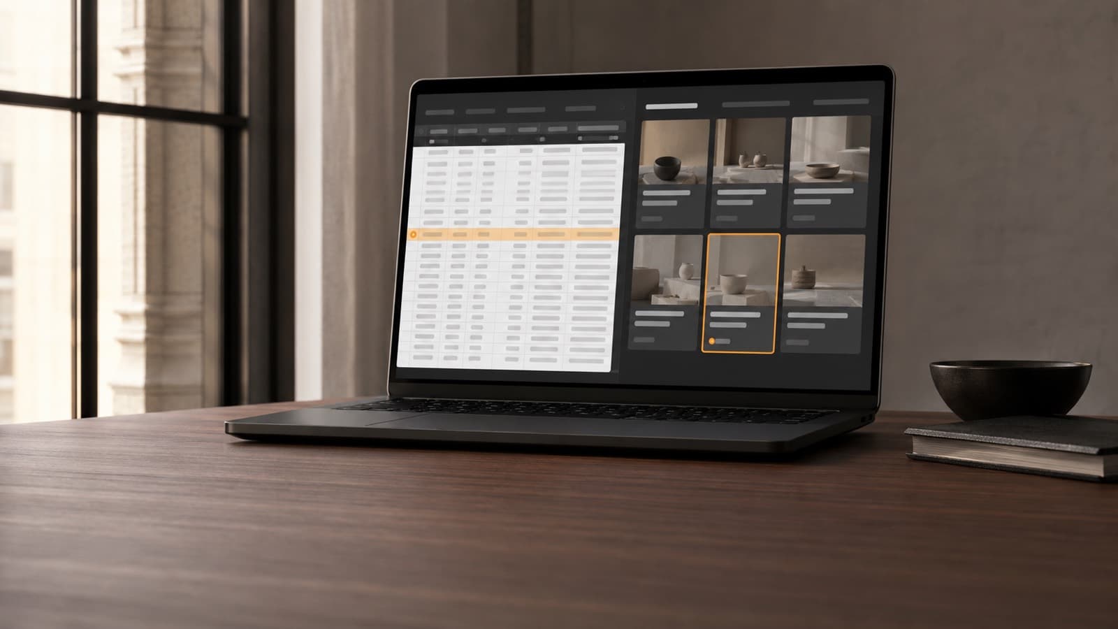 Site catalogue dont le CMS est une feuille Google Sheets