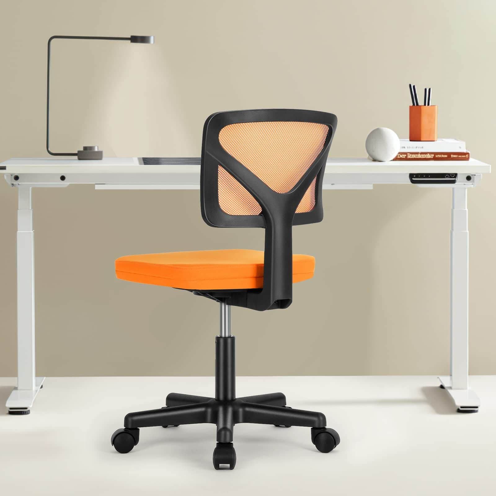Low-back mesh office chair