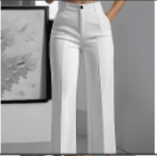 New Cross-border European And American Women's Solid Color Suit Pants Wide-leg Trousers