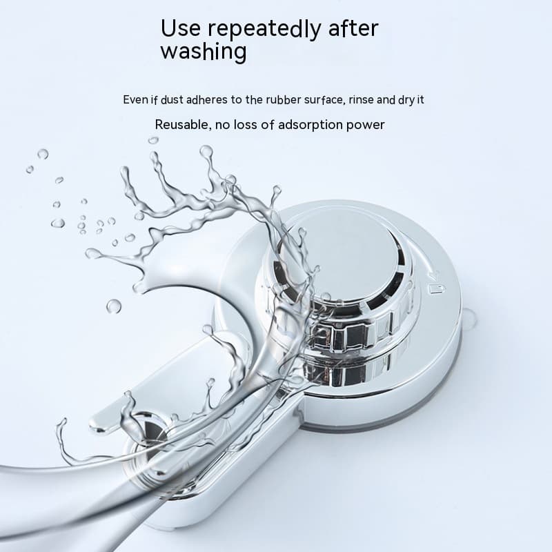 Punch-free vacuum suction hook
