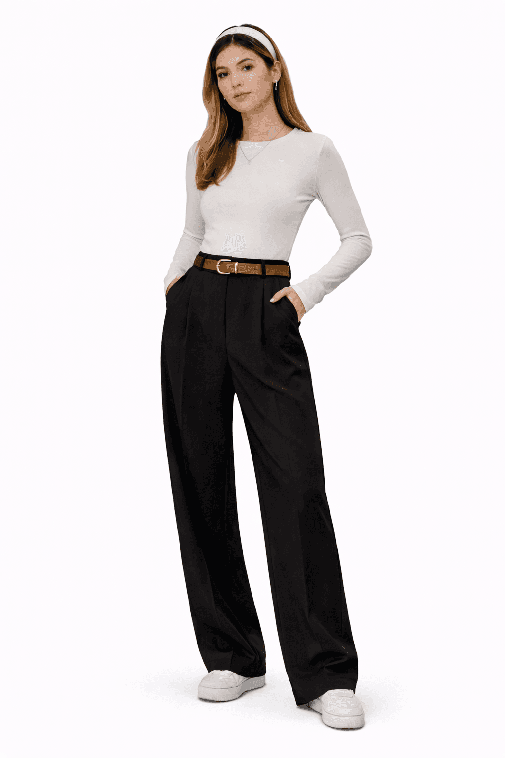 Pleated Old Money Trousers — image 2