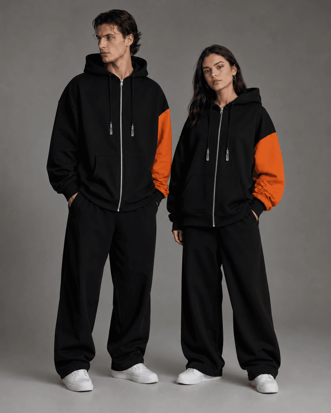 SCENT CORD ZIP HOODIE