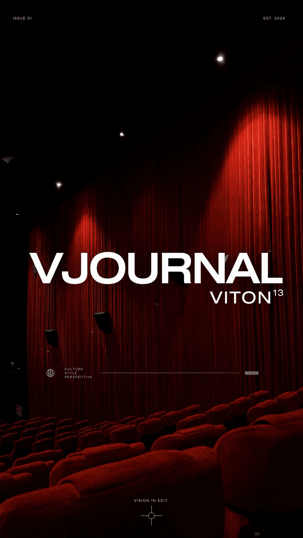 VJOURNAL cinema auditorium with red velvet seats