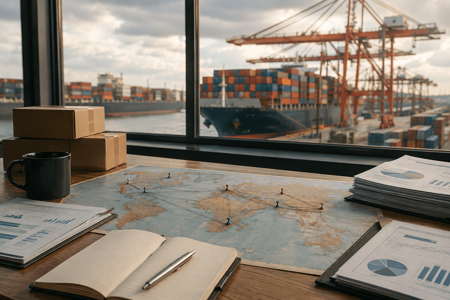 Couverture VJOURNAL pour « La réinitialisation des tarifs américains repousse les chaînes d'approvisionnement et les bureaux de… »