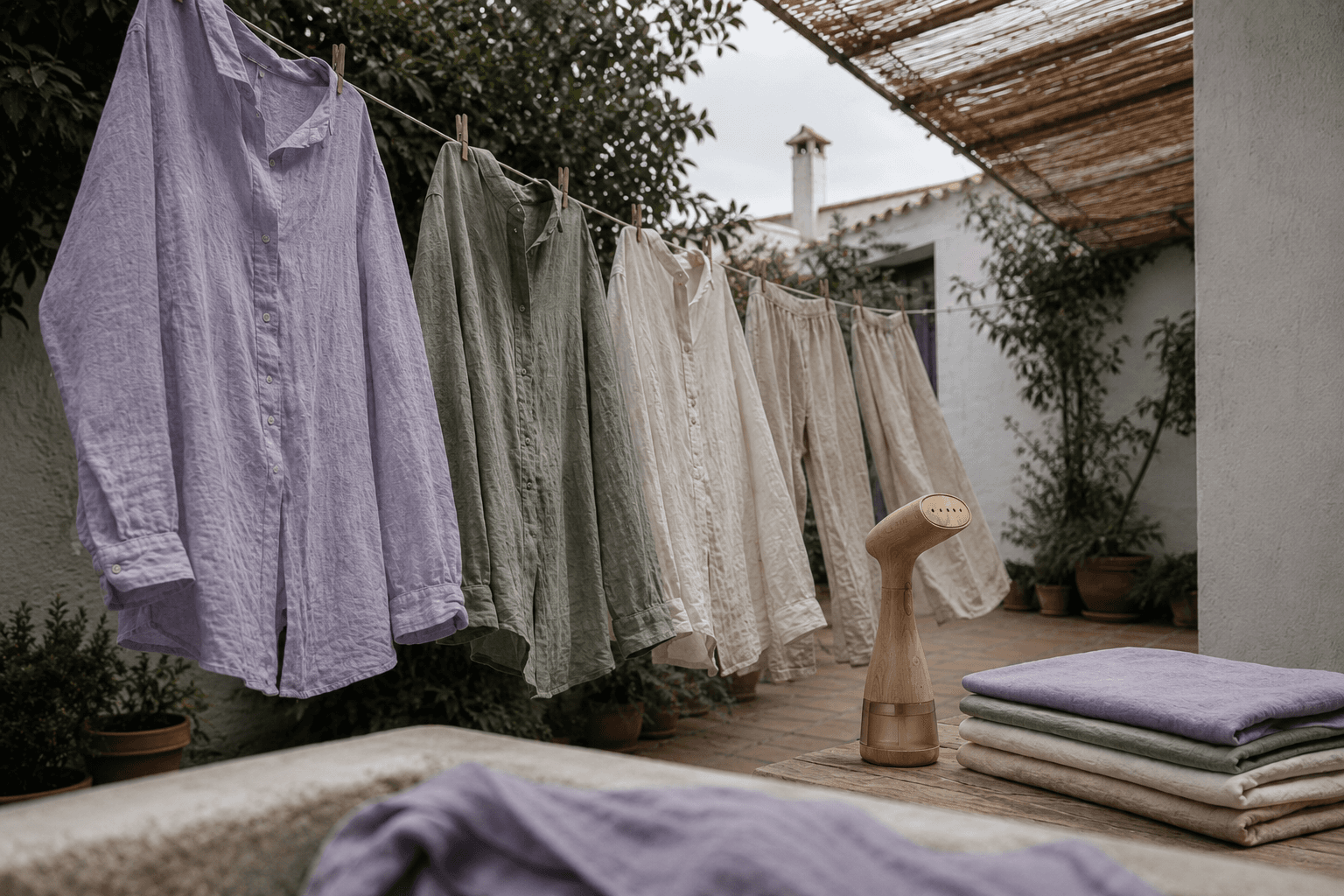 Couverture VJOURNAL pour « Comment prendre soin du linge par temps chaud sans aplatir sa texture »