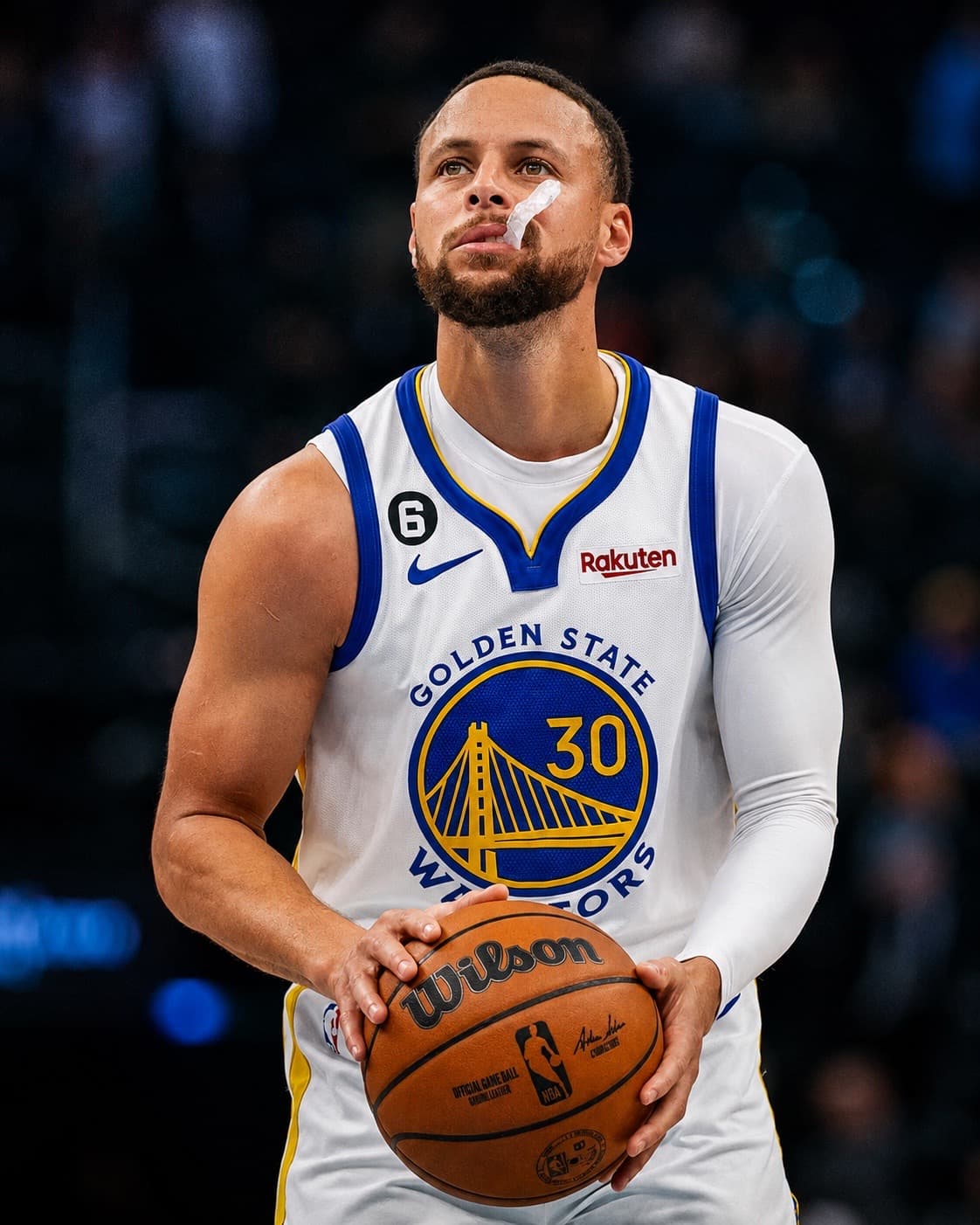 Ilustración editorial de VJOURNAL que representa a Stephen Curry