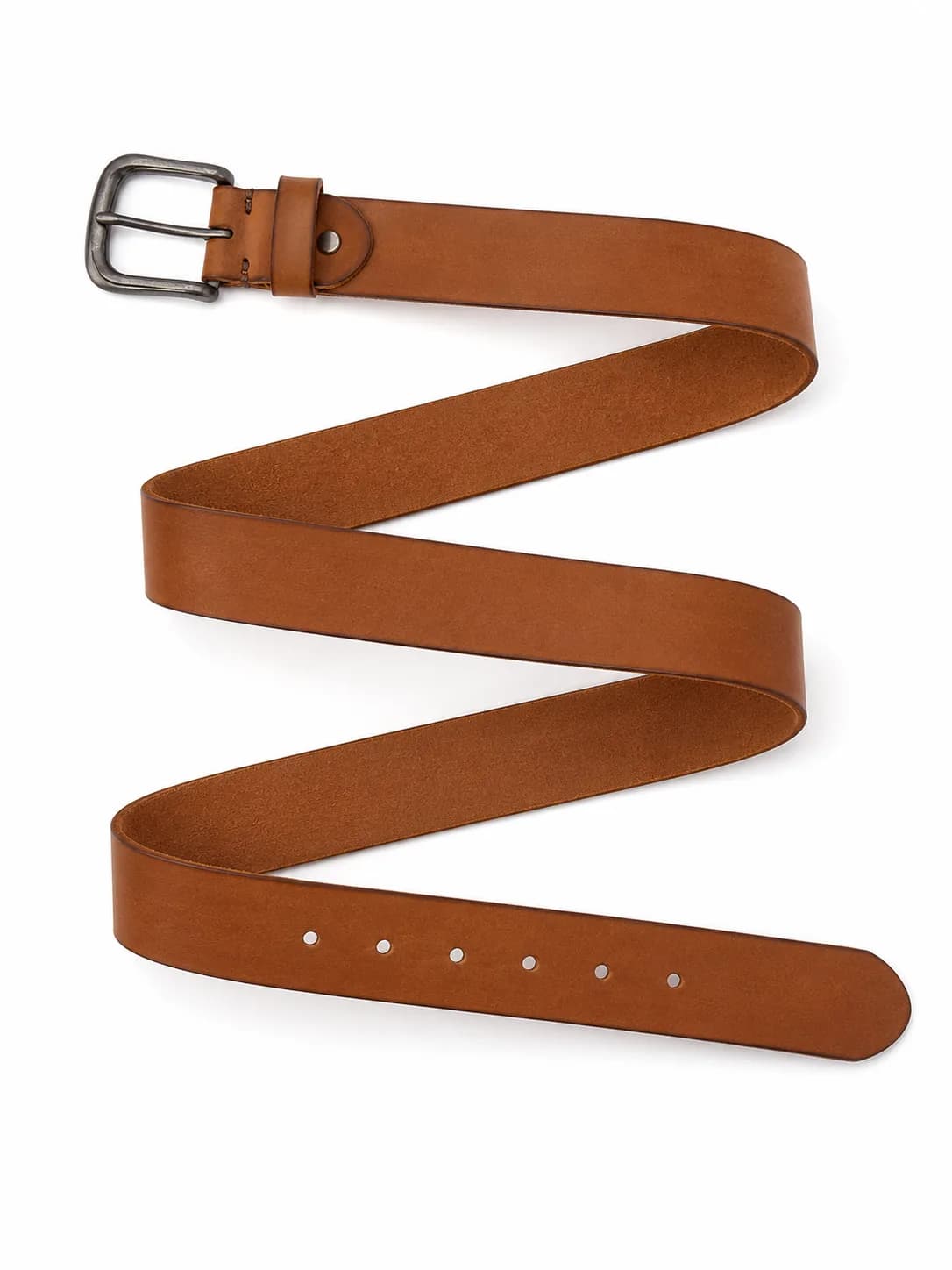 Cognac Buckle Belt