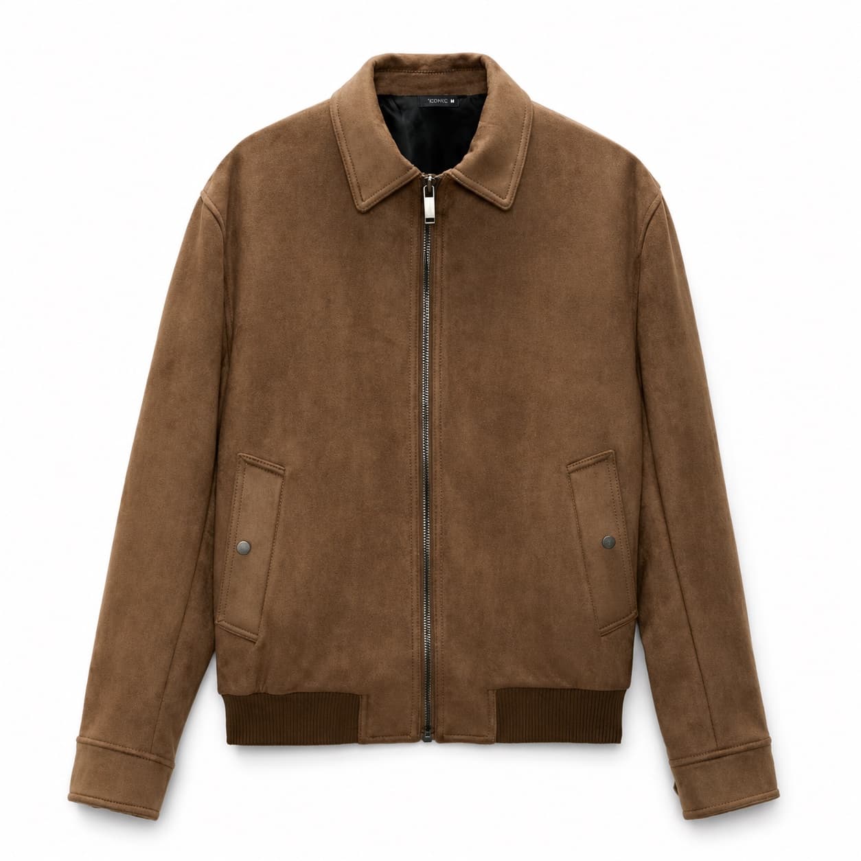 Tobacco Suede Blouson