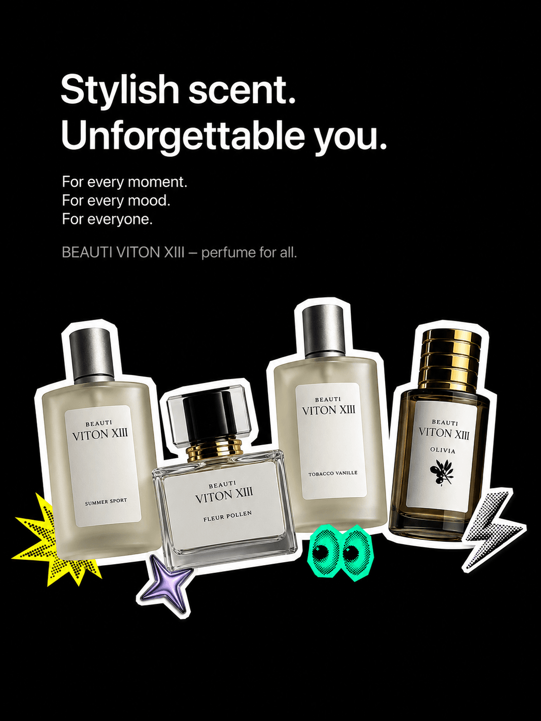 VITON13 BEAUTIE fragrance collection