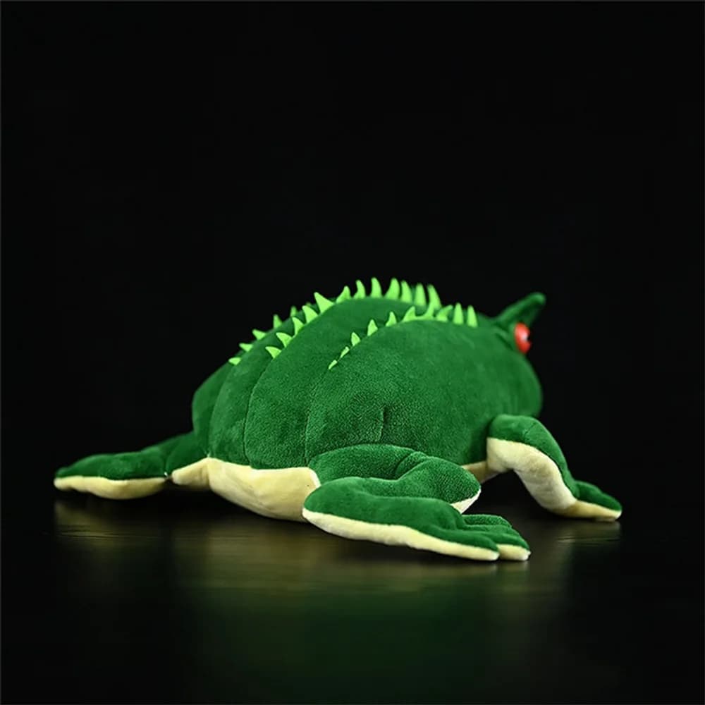 Playful frog plush