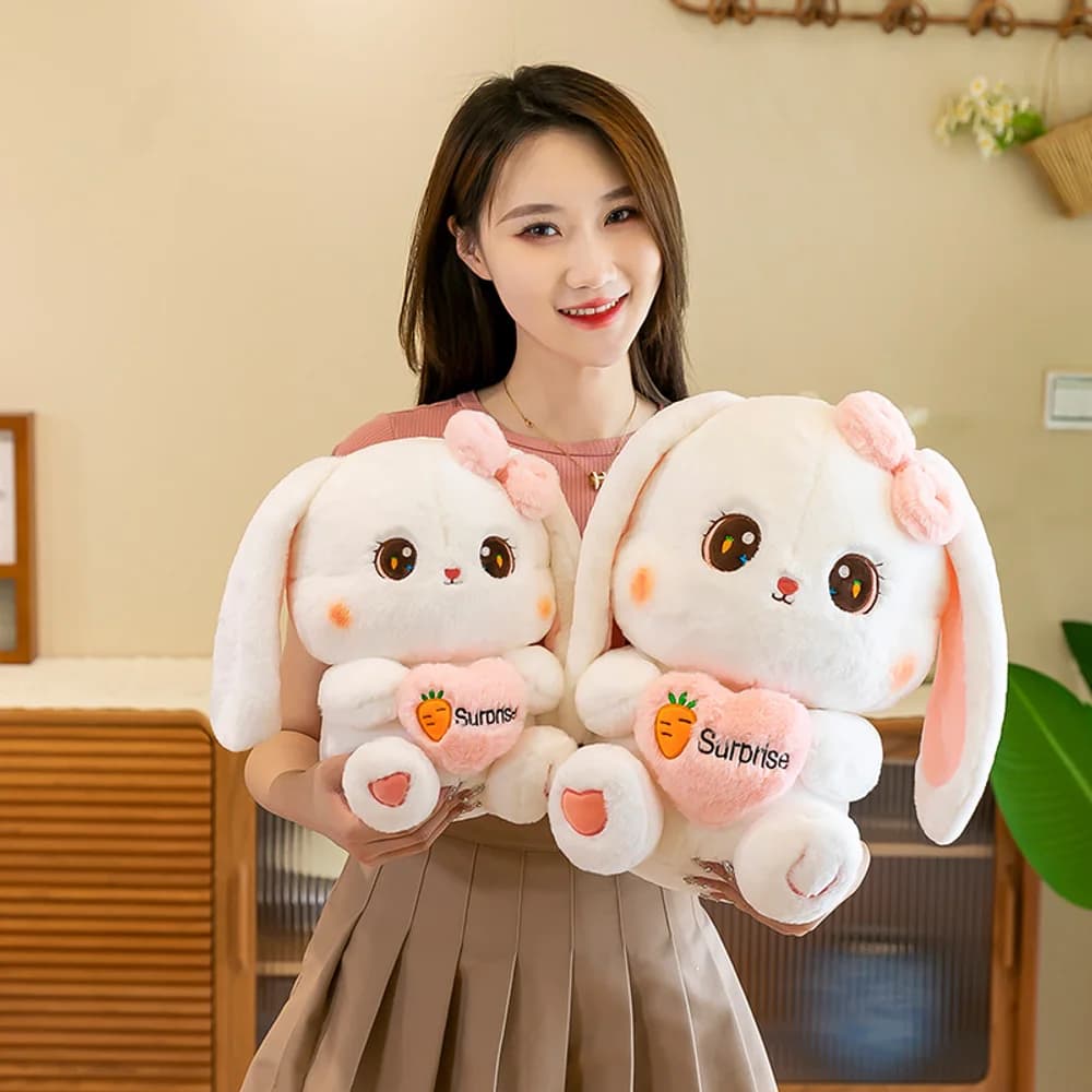 Radish rabbit plush