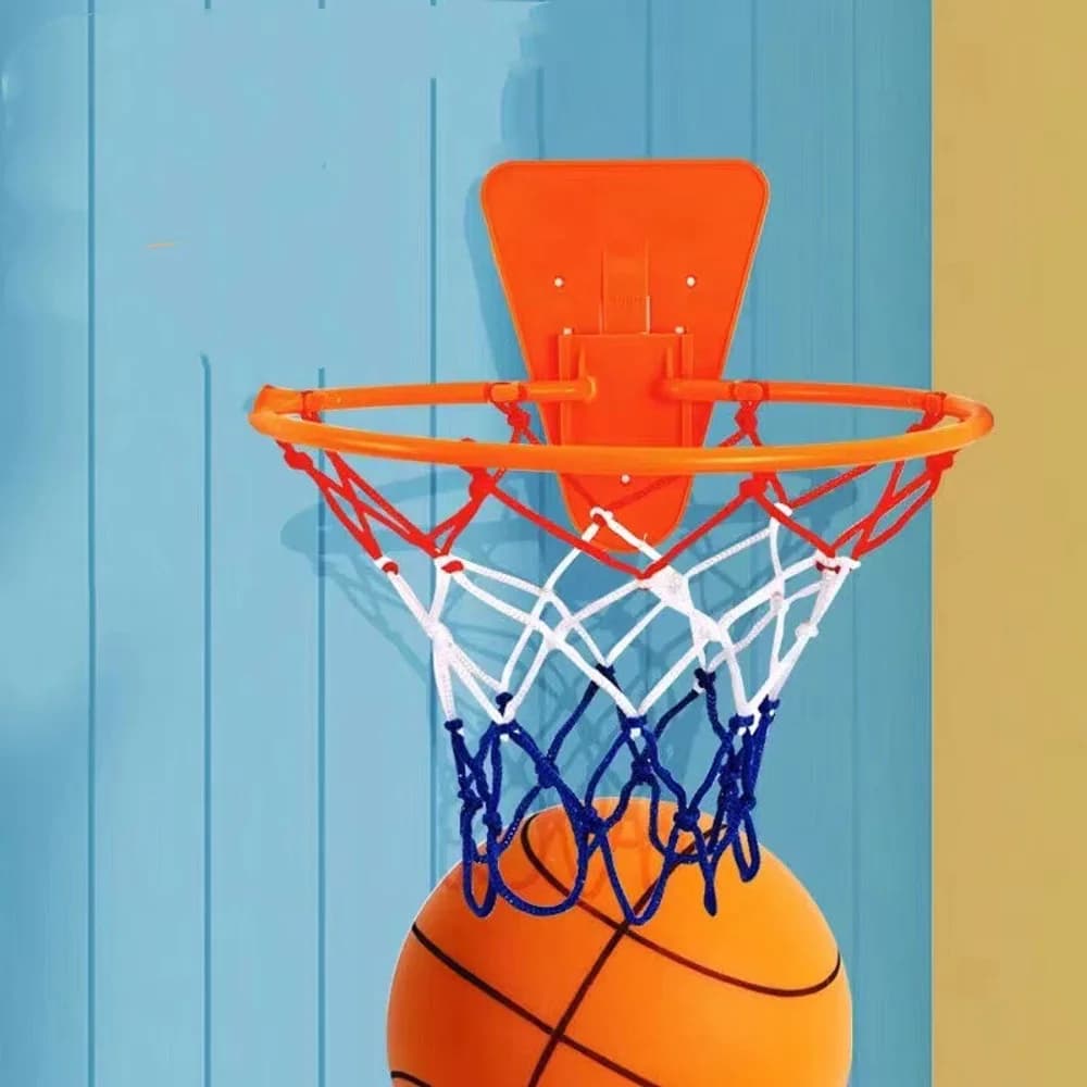 Quiet indoor foam basketball