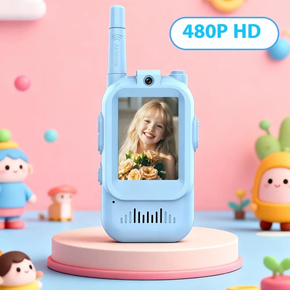 Video walkie-talkie pair
