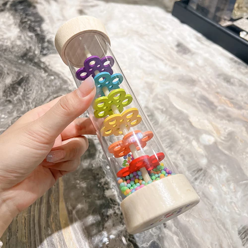 Wooden rain sounder