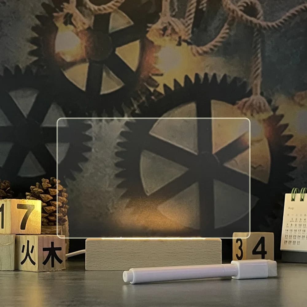 Illuminated message board