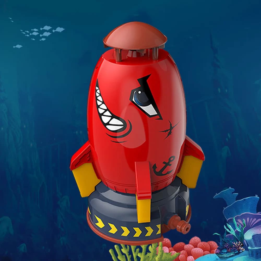 Water-pressure rocket launcher