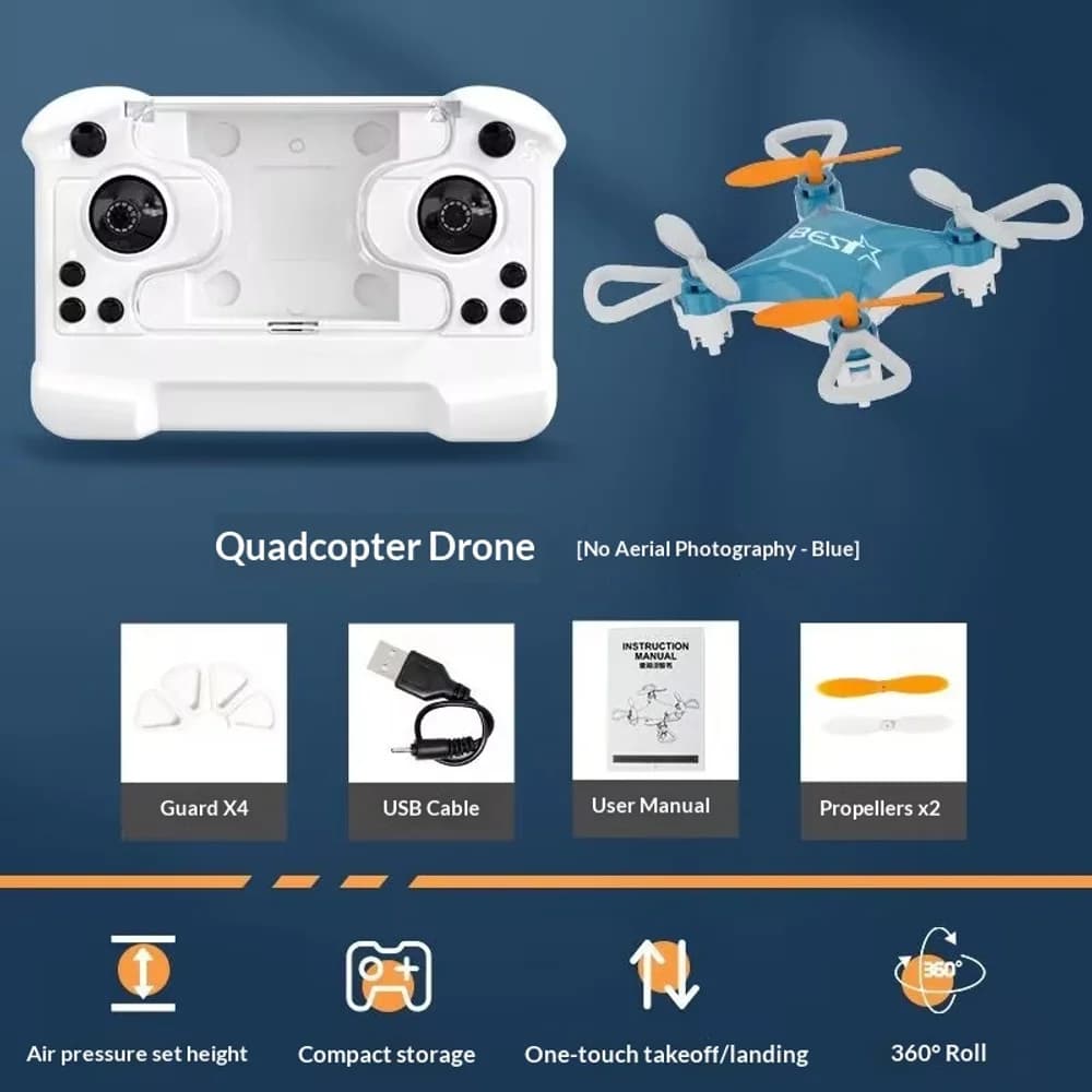 Pocket mini quadcopter