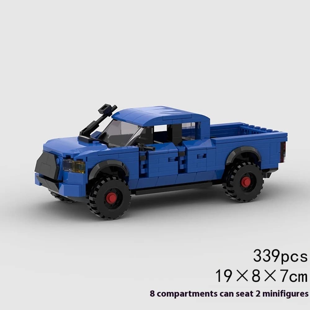 Off-road pickup building set