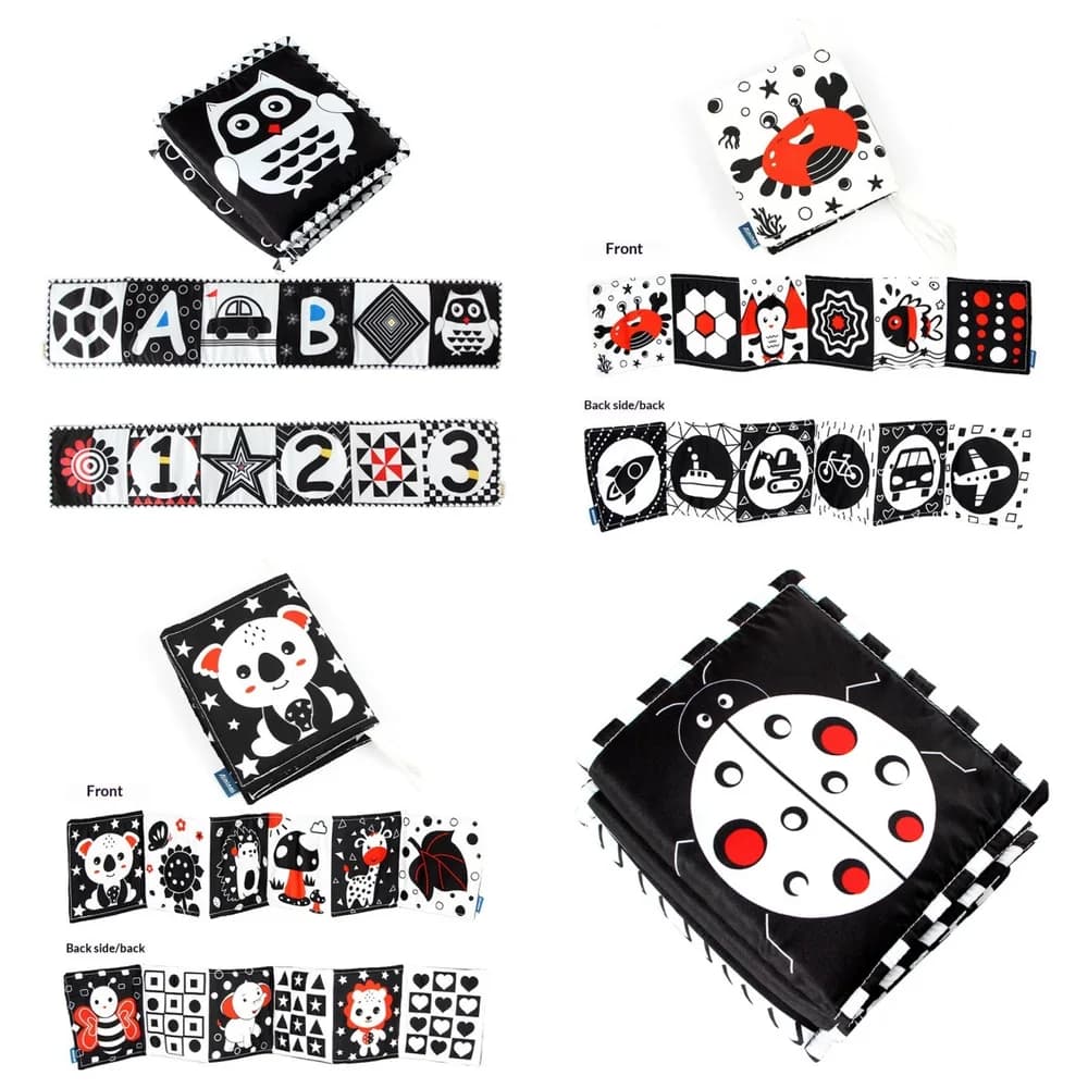 Tear-resistant cloth activity book