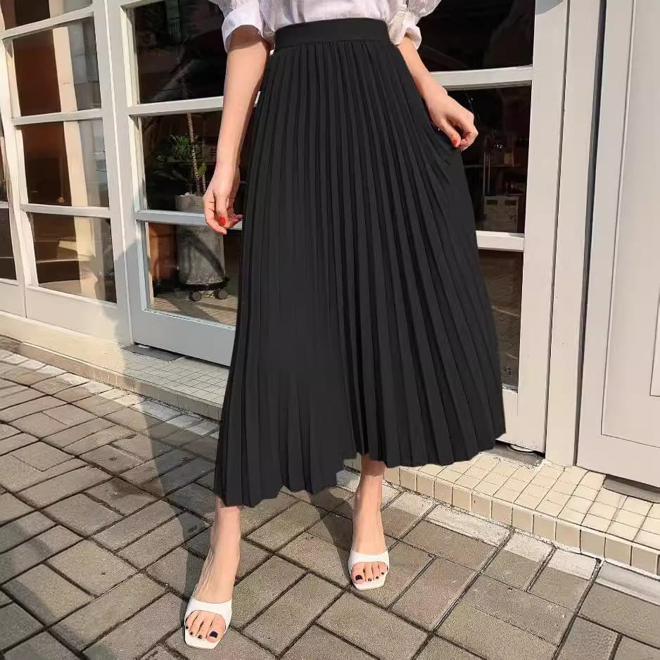 High-waisted Skinny A-line Dress